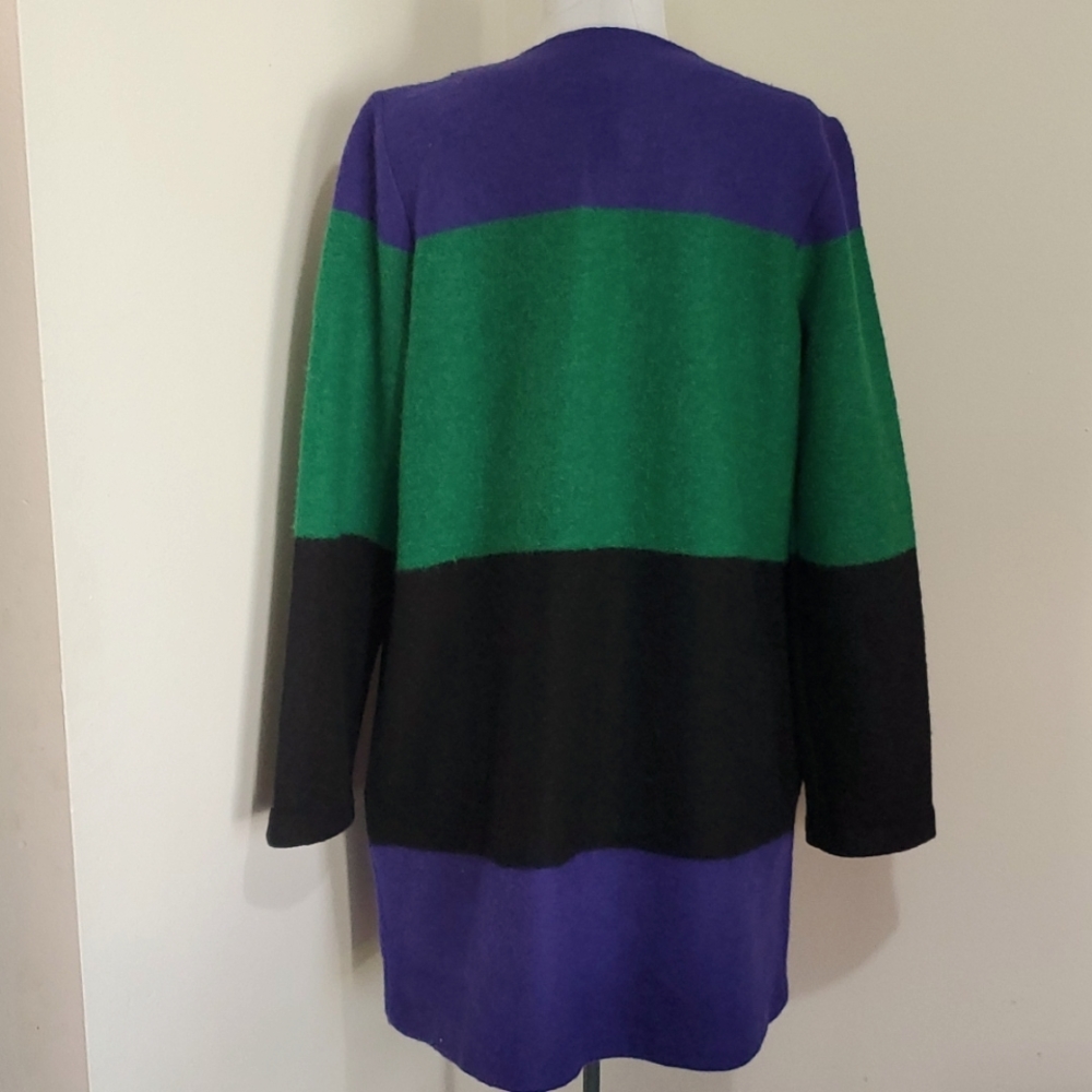 Max Studio - Wool Blend Open Front Duster/Coat - … - image 5